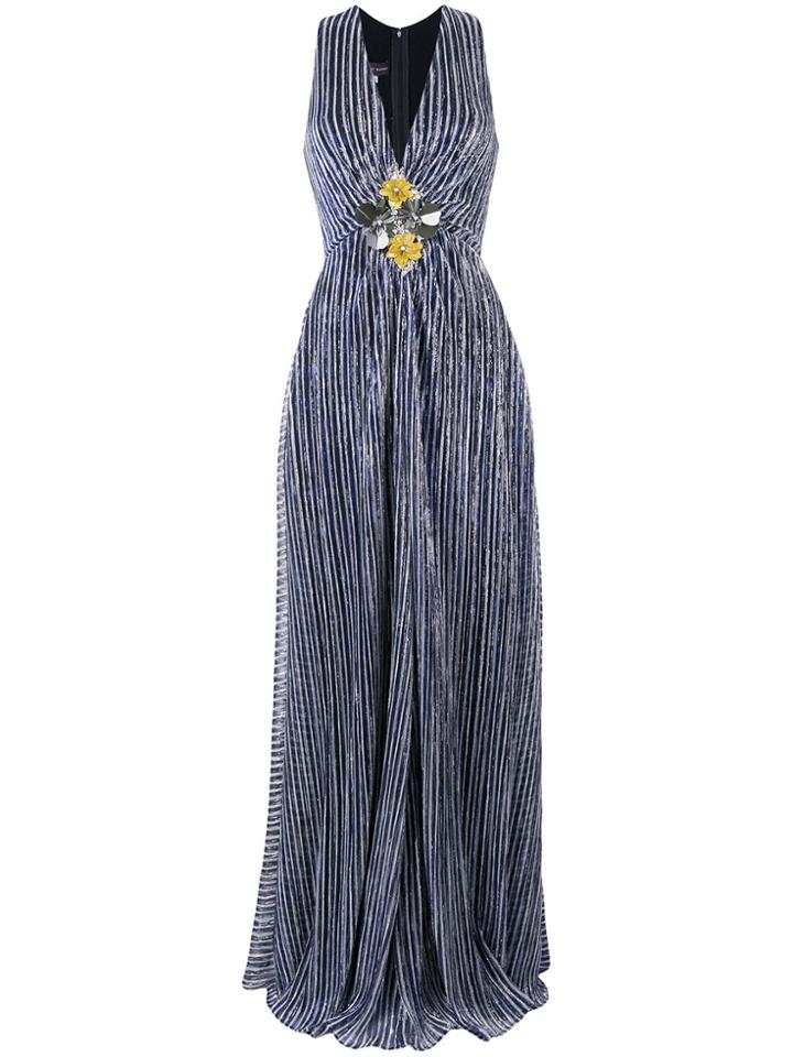 Talbot Runhof Noldune4 Dress - Blue