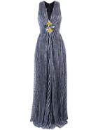 Talbot Runhof Noldune4 Dress - Blue