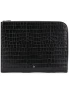 Alexander Mcqueen Skull Pouch Bag - Black
