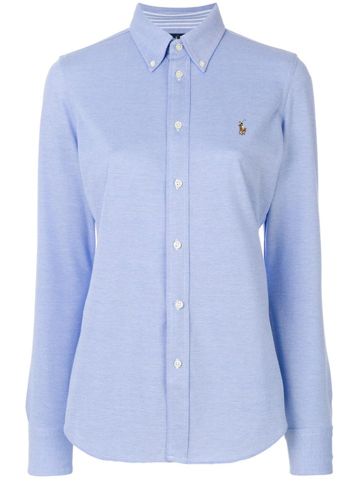 Polo Ralph Lauren Slim Oxford Shirt - Blue