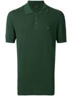 Ermenegildo Zegna Couture Embroidered Polo Shirt - Green