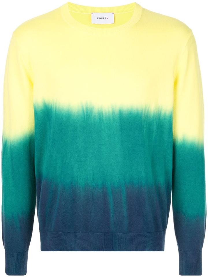 Ports V Ombré Sweatshirt - Multicolour