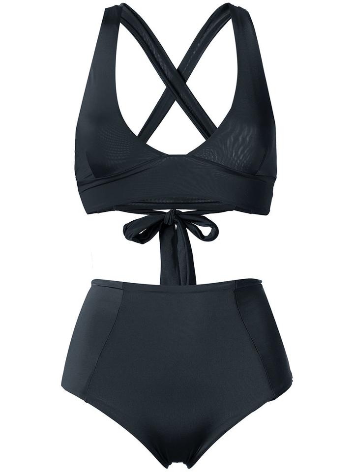 Haight - Bikini Set - Women - Polyamide/spandex/elastane - M, Black, Polyamide/spandex/elastane