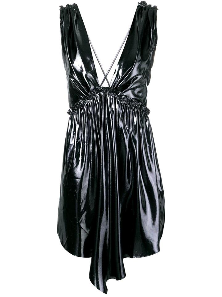 Isabel Marant Short Metallized Dress - Blue