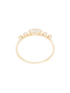 Jennie Kwon Diamond Embellished Ring - Gold