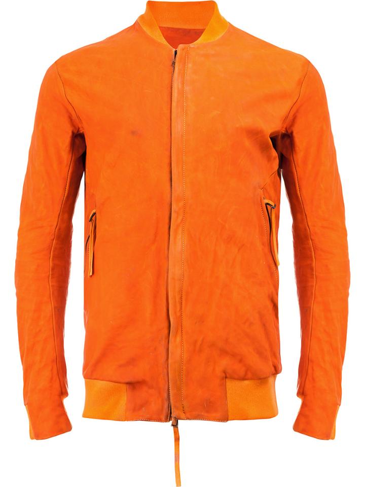 Boris Bidjan Zipped Jacket - Yellow & Orange