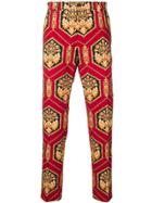 Dolce & Gabbana Printed Trousers - Red