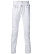 Dsquared2 Skater Skinny Jeans - White