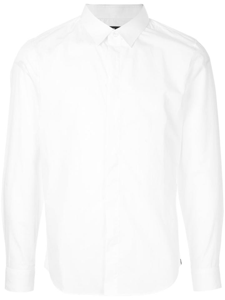 Roar Studded Guns Shirt - White
