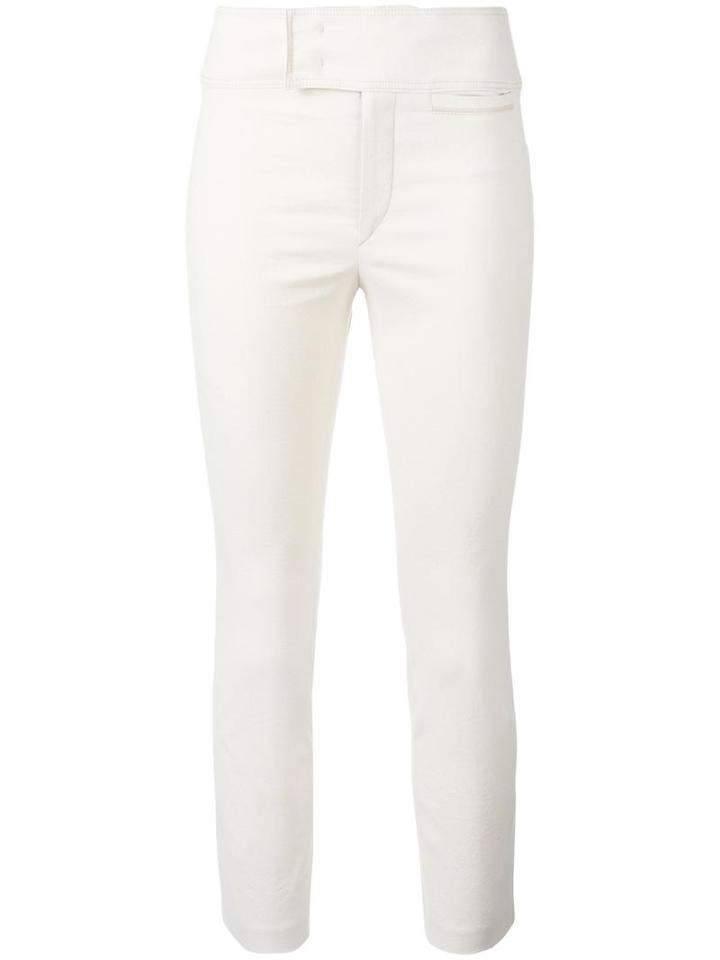 Isabel Marant Kick Trousers, Women's, Size: 36, Nude/neutrals, Cotton/viscose/spandex/elastane