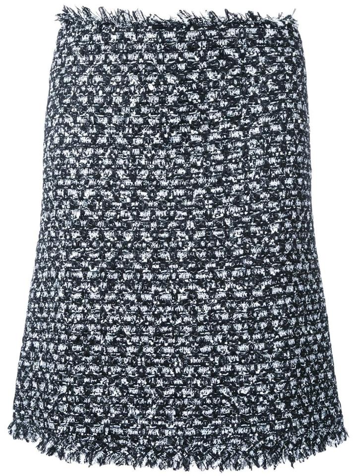 Giambattista Valli Tweed Skirt - Black