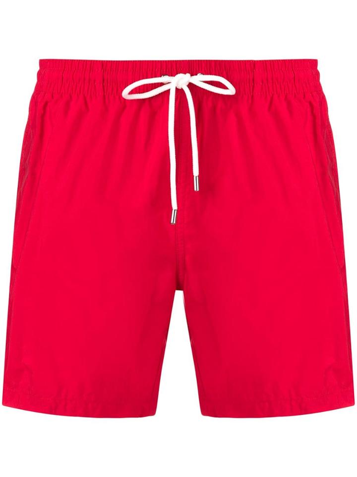 Eleventy Classic Swim Shorts - Red