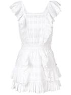 Love Shack Fancy Margaret Dress - White