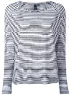 Woolrich Striped T-shirt, Women's, Size: Xs, Red, Linen/flax