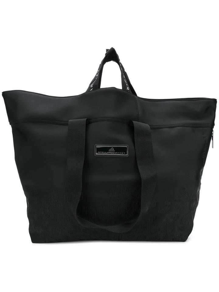 Adidas By Stella Mccartney Logo Tote Bag - Black