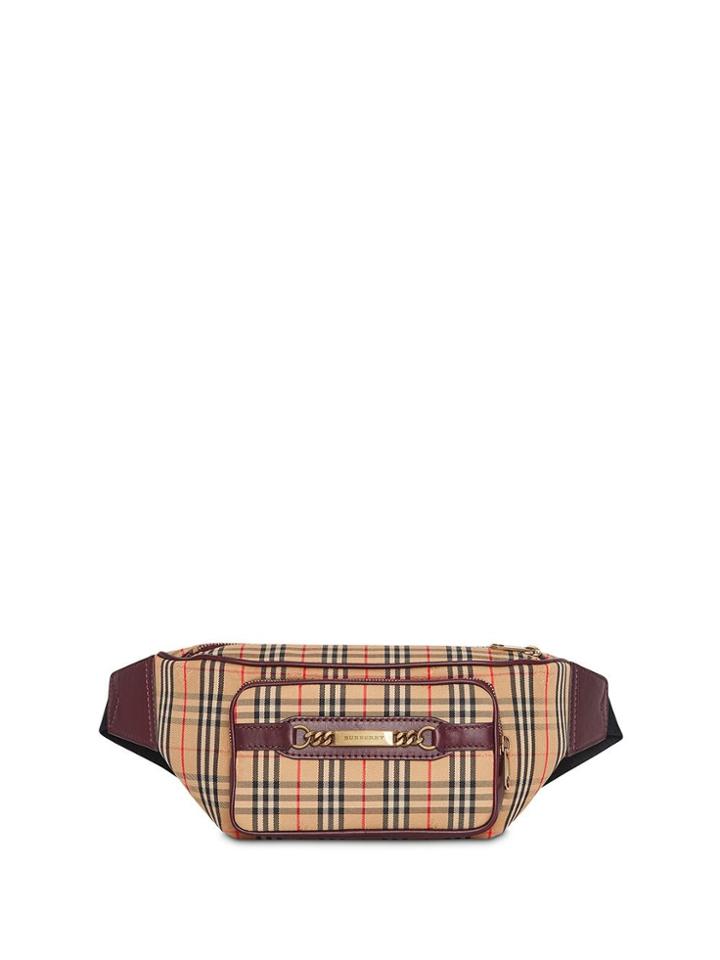 Burberry The Large 1983 Check Link Bum Bag - Brown