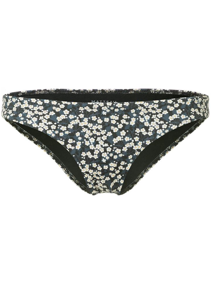 Matteau The Classic Brief Bikini Bottoms - Blue