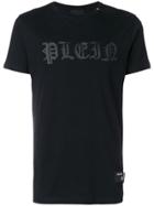 Philipp Plein Branded T-shirt - Black