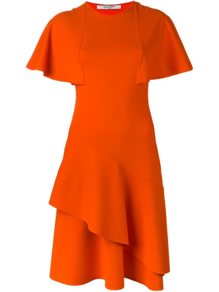 Givenchy Ruffle Panelled Cocktail Dress