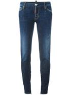 Dsquared2 'skinny' Jeans, Women's, Size: 40, Blue, Cotton/spandex/elastane