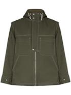 Jacquemus Meunier Hooded Jacket - Green