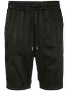 Roarguns Logo Tape Bermuda Shorts - Black