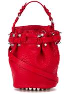 Alexander Wang Diego Bucket Crossbody Bag, Women's, Red, Leather