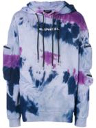 Mauna Kea Tie-dye Hooded Sweatshirt - Blue