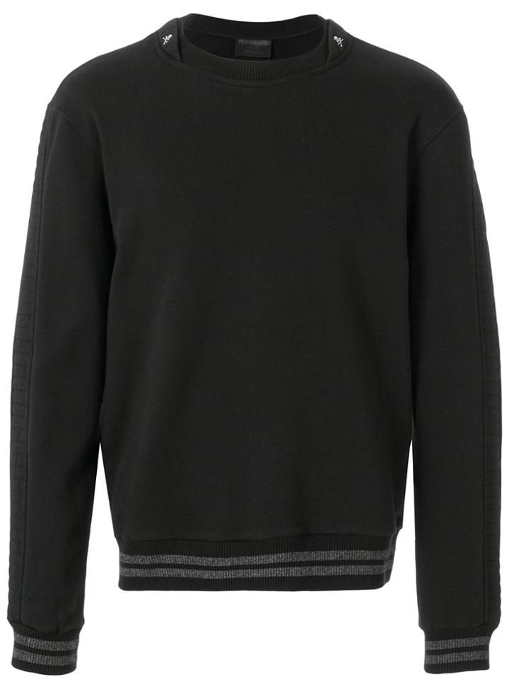 Philipp Plein Regular Fitted Sweatshirt - Black