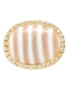 Kimberly Mcdonald Chalcedony And Diamond Ring