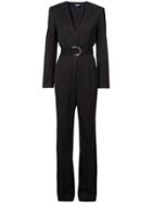 Calvin Klein 205w39nyc Belted Jumpsuit - Black