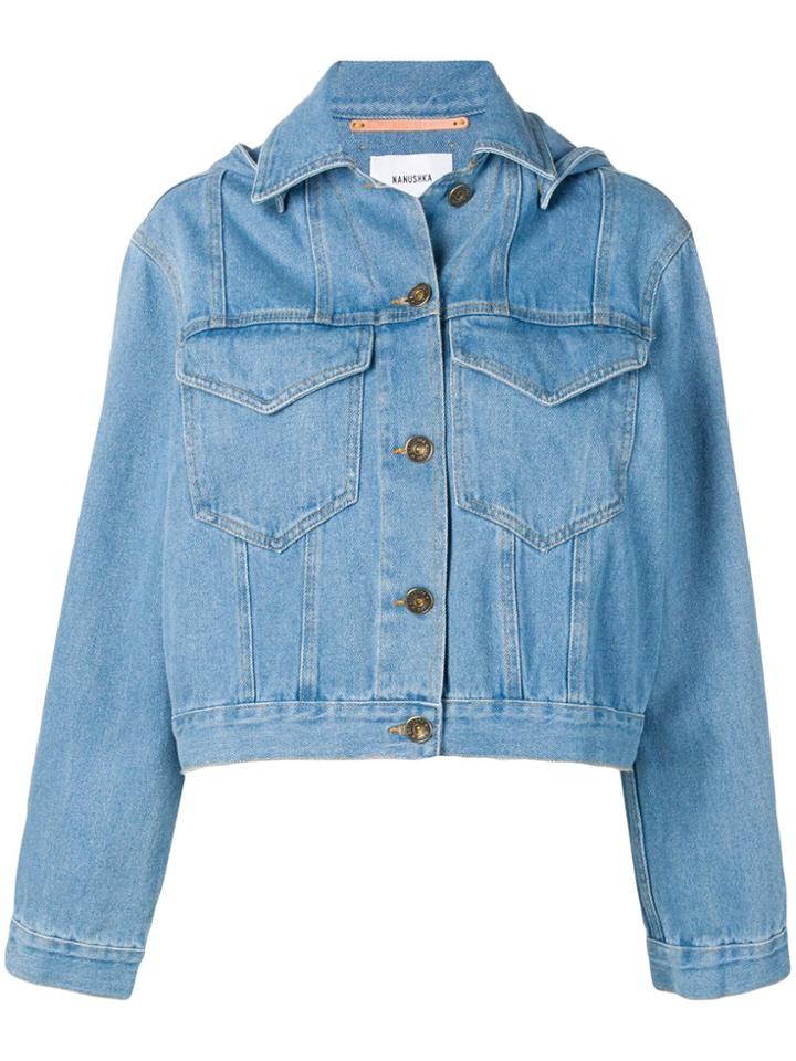 Nanushka Nanusha Mojave Jacket - Blue