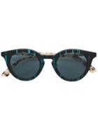 Mcq By Alexander Mcqueen Eyewear Round Sunglasses - Blue