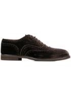 Steve's Velvet Brogues - Brown