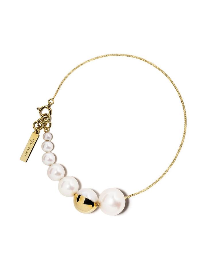 Tasaki 18kt Yellow Gold Shell Bracelet