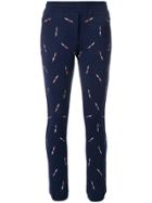 Zoe Karssen Embroidered Knives Joggers - Blue