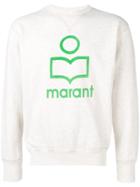 Isabel Marant Logo Stamp Sweater - White