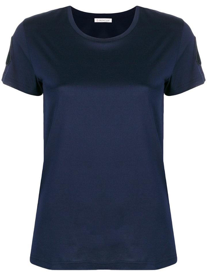 Moncler Short Sleeved T-shirt - Blue