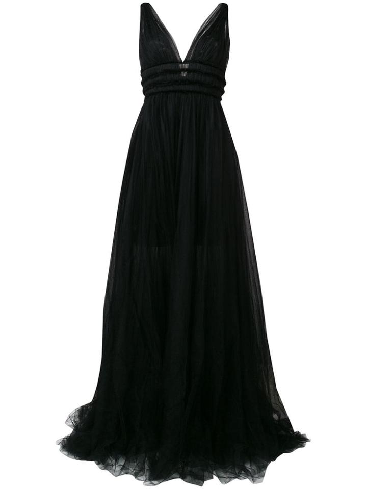 Maria Lucia Hohan Long Ilyana Dress - Black