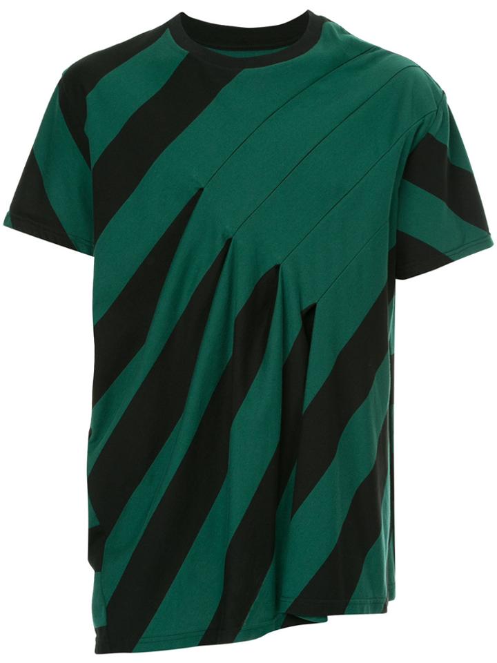 Yoshiokubo Blind Border T-shirt - Green