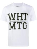 White Mountaineering Logo Print T-shirt, Men's, Size: 3, Cotton