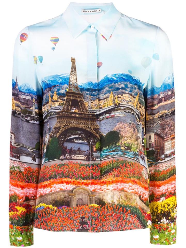 Alice+olivia Willa Shirt - Multicolour