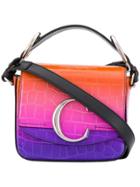 Chloé Mini C Tote Bag - Orange