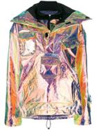 Maison Margiela Iridescent Bomber Jacket - Metallic