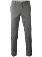 Pt01 - Plain Chinos - Men - Cotton/spandex/elastane - 52, Grey, Cotton/spandex/elastane