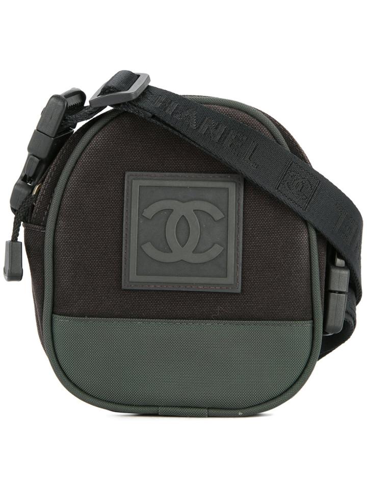 Chanel Vintage Sport Line Cross Body - Black
