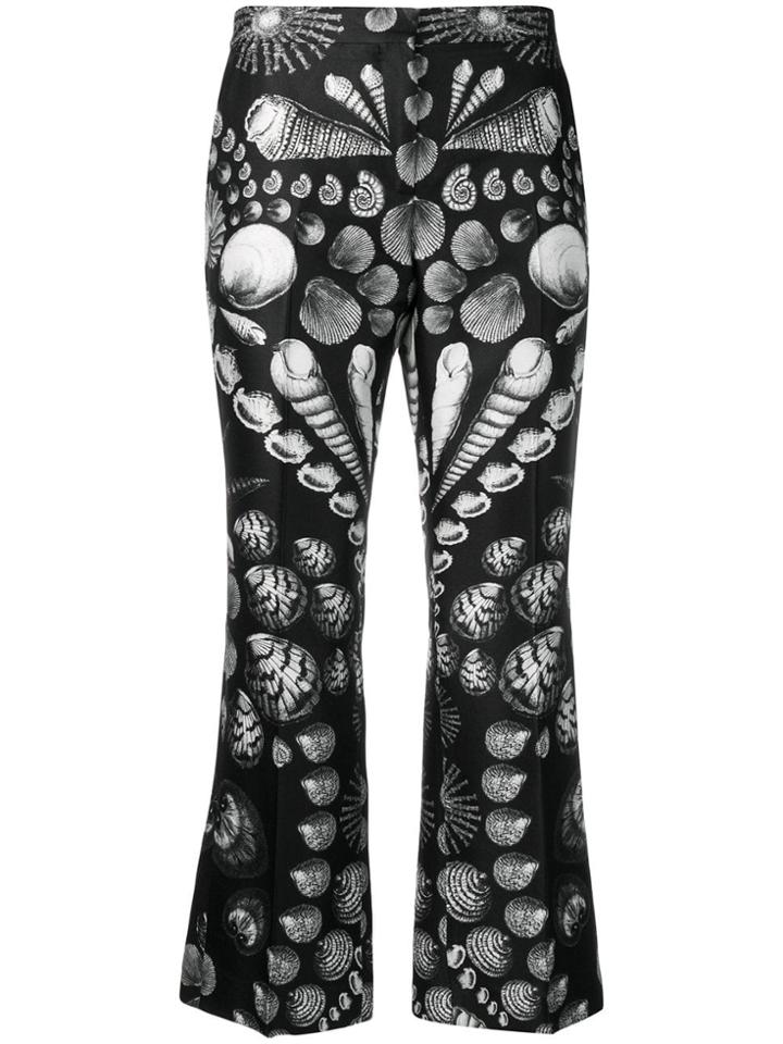 Alexander Mcqueen Cabinet Of Shells Trousers - Black