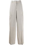 Jacquemus Moyo Flared Trousers - Neutrals