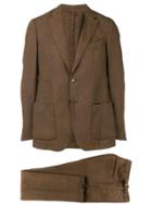 Dell'oglio Two-piece Formal Suit - Brown