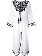 Dodo Bar Or - Embroidered Shirt Dress - Women - Cotton - One Size, White, Cotton